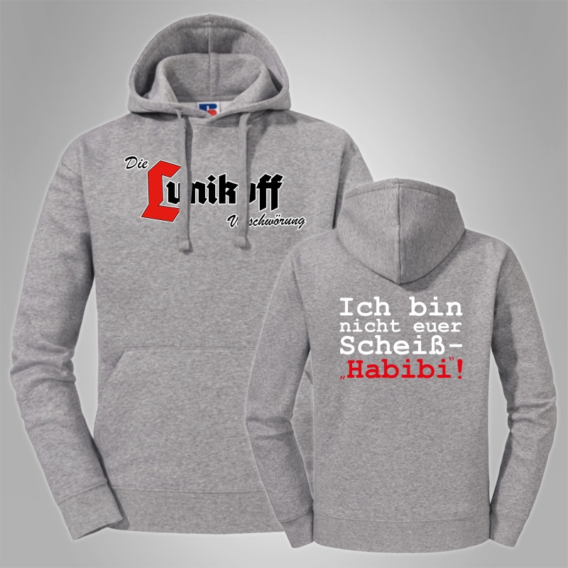 Kapuzenpullover Die Lunikoff Verschw�rung - Schei� Habibi