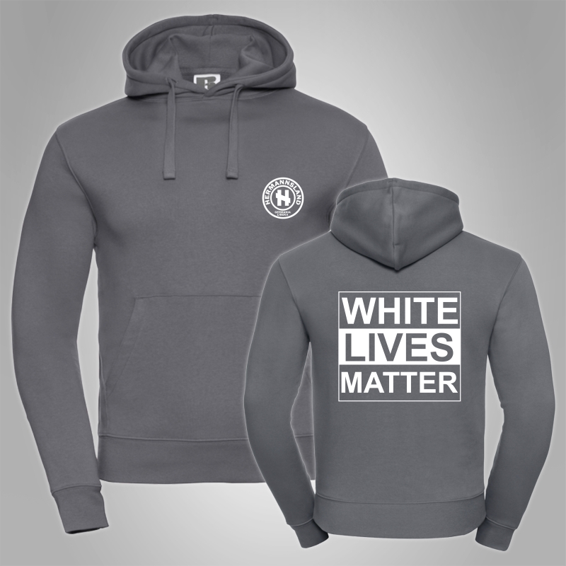 Kapuzenpullover White Live Matter Gro�