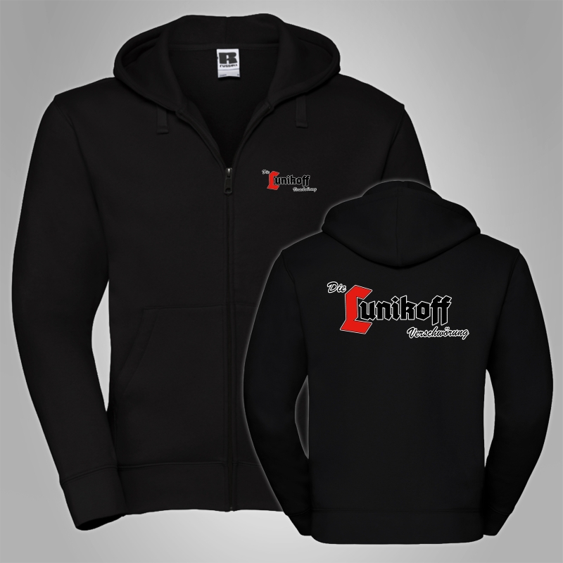 Kapuzenjacke Die Lunikoff Verschw�rung Bandlogo Gro�