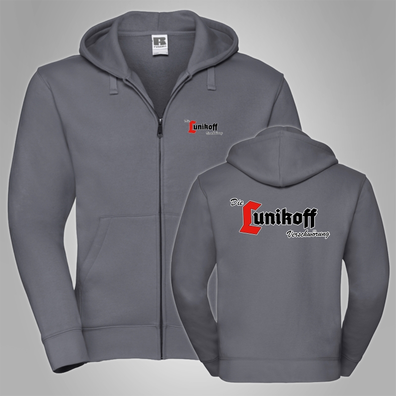 Kapuzenjacke Die Lunikoff Verschw�rung Bandlogo Gro�