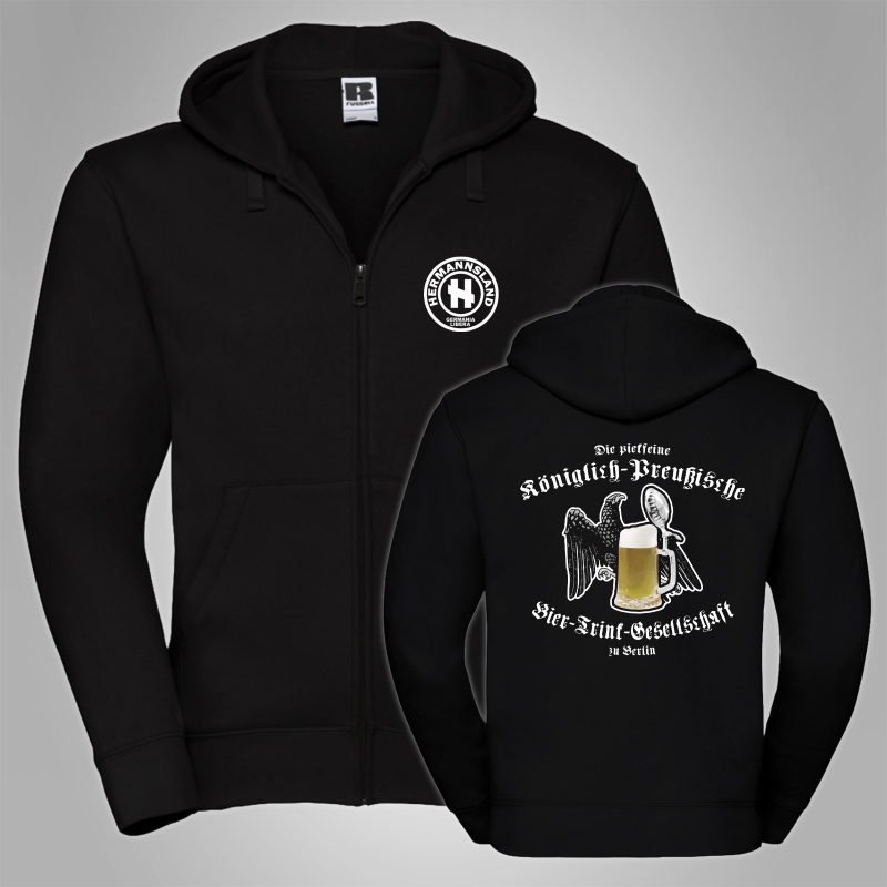 Kapuzenjacke Bier-Trink-Gesellschaft
