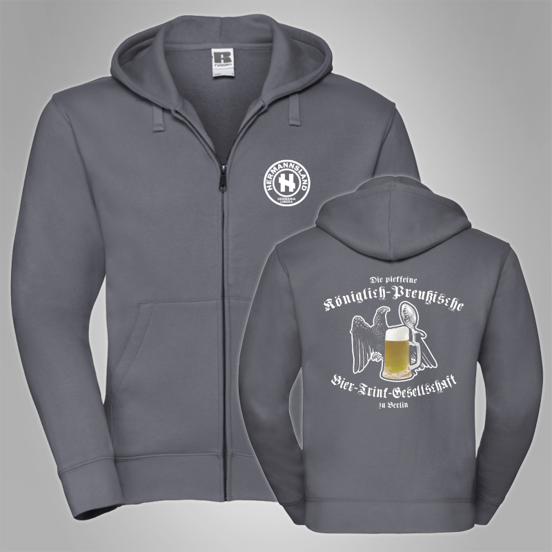 Kapuzenjacke Bier-Trink-Gesellschaft