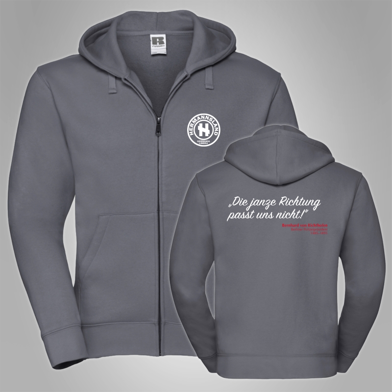 Kapuzenjacke Hermannsland Die janze Richtung...