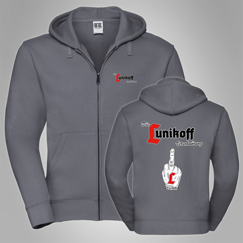 Kapuzenjacke Die Lunikoff Verschw�rung - Bandlogo Finger