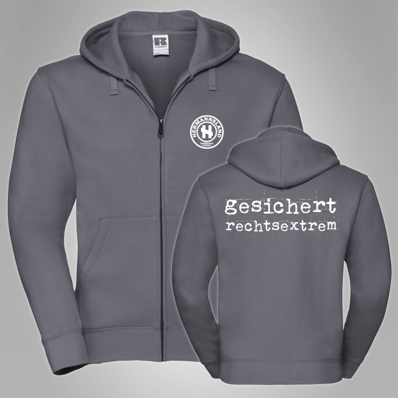Kapuzenjacke Hermannsland - Gesichert Rechtsextrem
