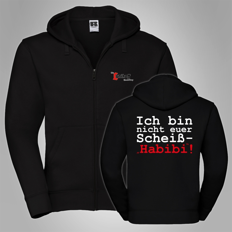 Kapuzenjacke Die Lunikoff Verschw�rung - Schei� Habibi