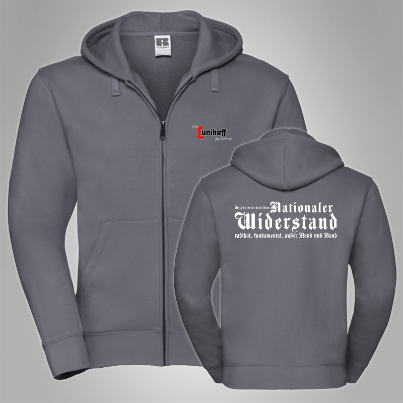 Kapuzenjacke Die Lunikoff Verschw�rung - Nationaler Widerstand