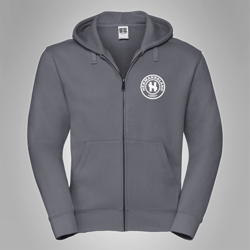 Kapuzenjacken Hermannsland Brustlogo Wei�