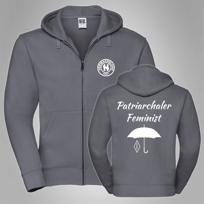 Kapuzenjacke Hermannsland - Patriarchaler Feminist