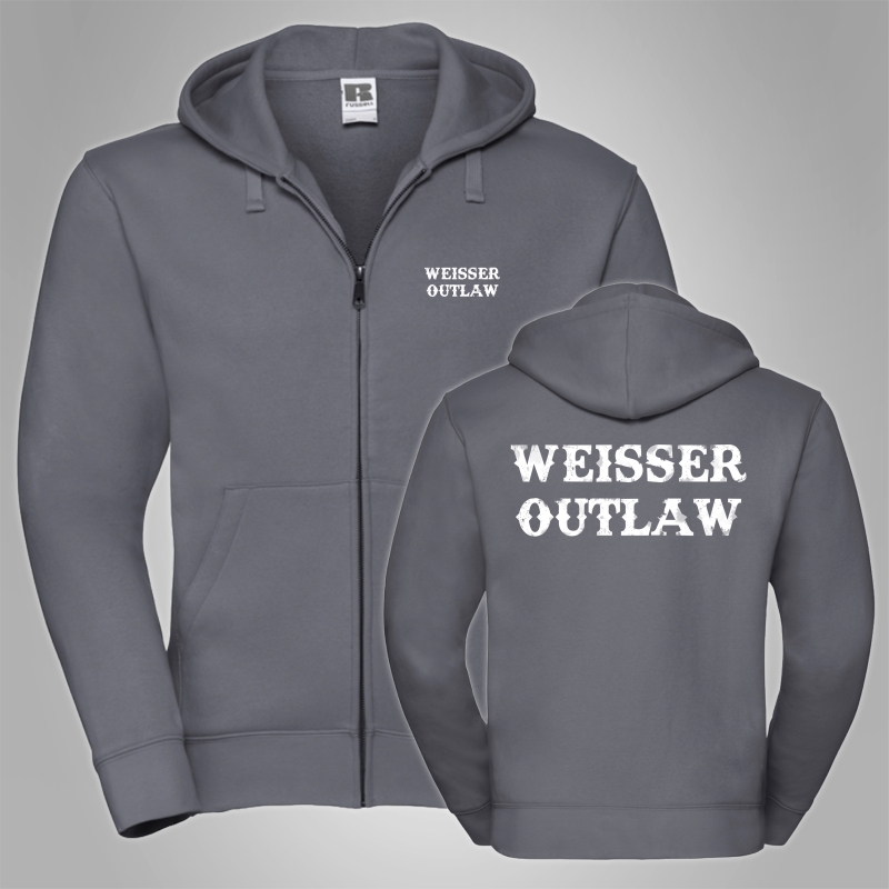 Kapuzenjacke Weisser Outlaw
