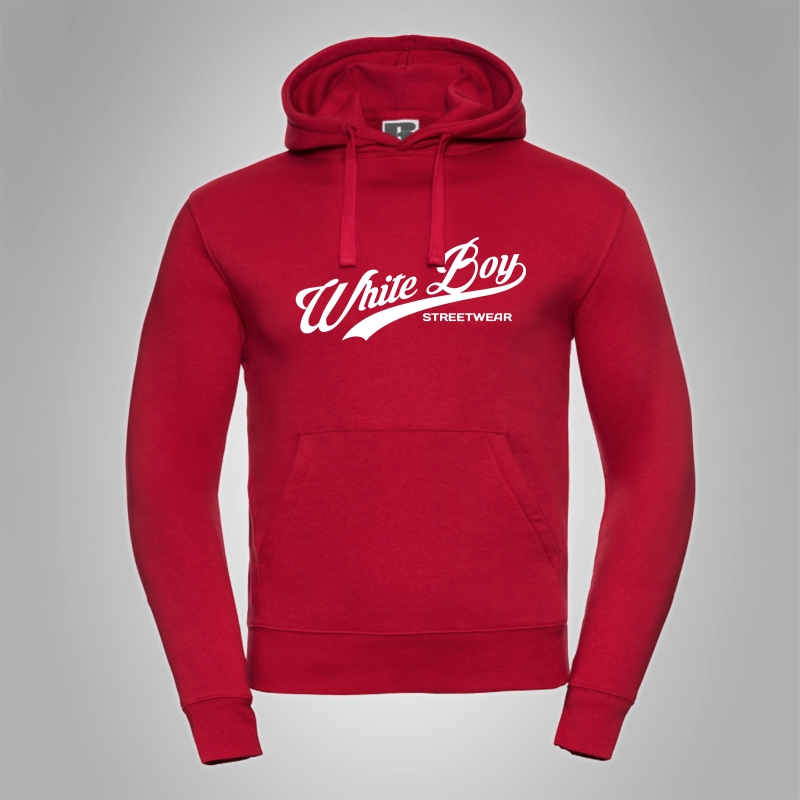 Kapuzenpullover White Boy Streetwear Schriftzug