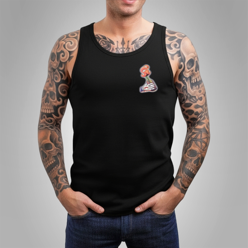 Tanktop Molli dezent Schwarz