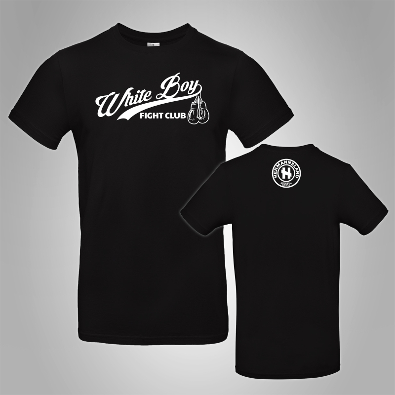 T-Shirt White Boy Streetwear Boxing