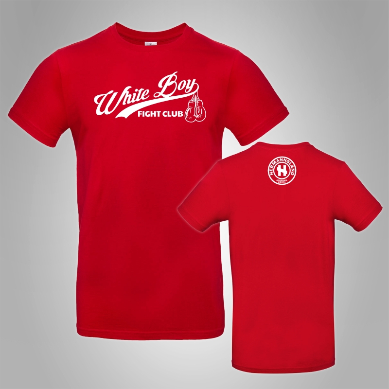 T-Shirt White Boy Streetwear Boxing