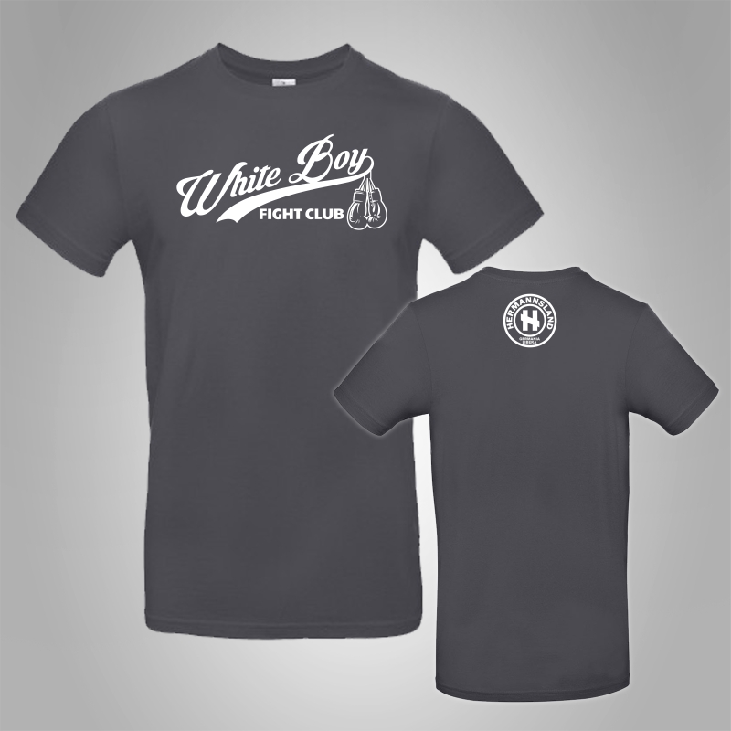 T-Shirt White Boy Streetwear Boxing