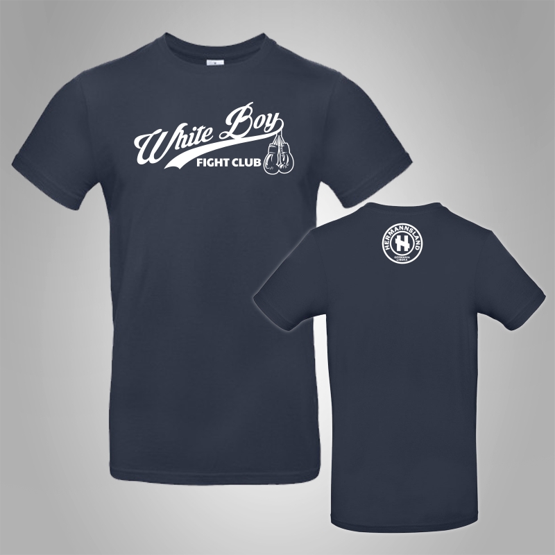 T-Shirt White Boy Streetwear Boxing