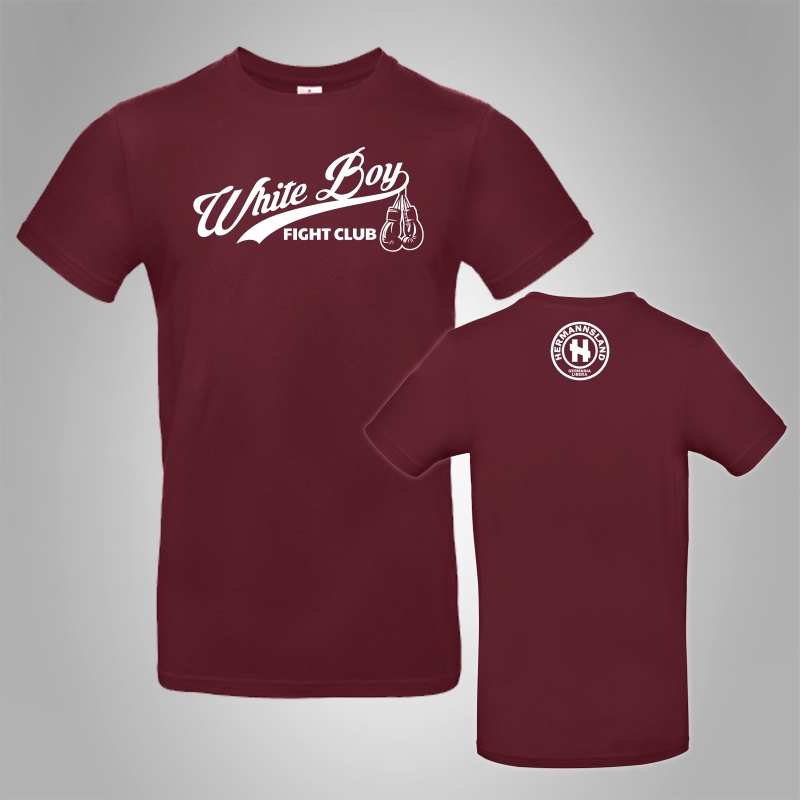T-Shirt White Boy Streetwear Boxing