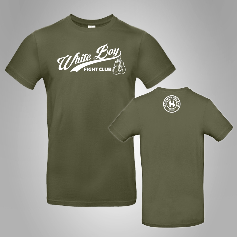T-Shirt White Boy Streetwear Boxing