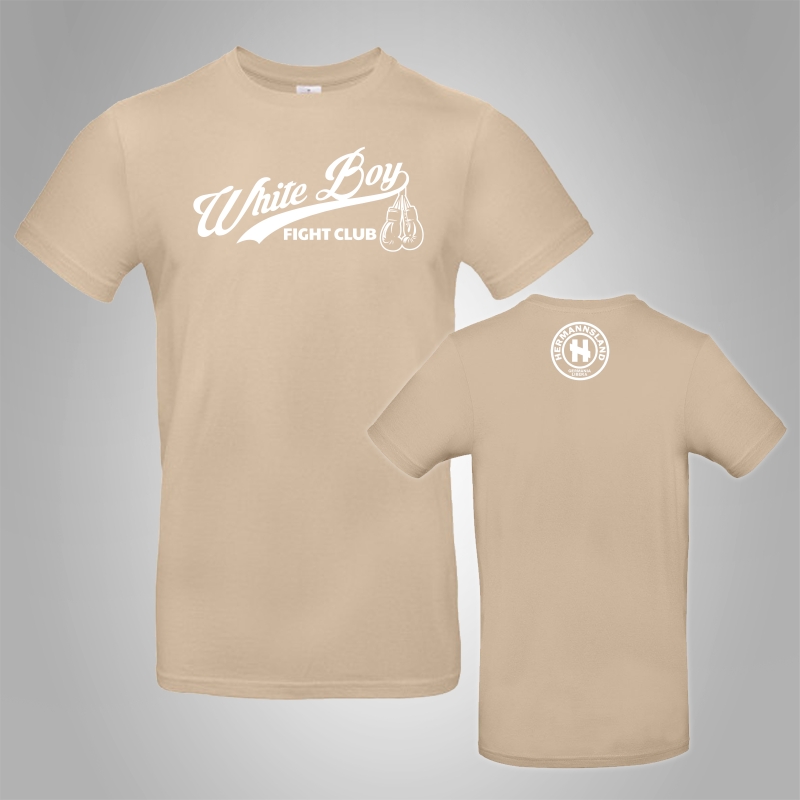 T-Shirt White Boy Streetwear Boxing