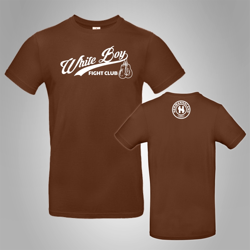 T-Shirt White Boy Streetwear Boxing