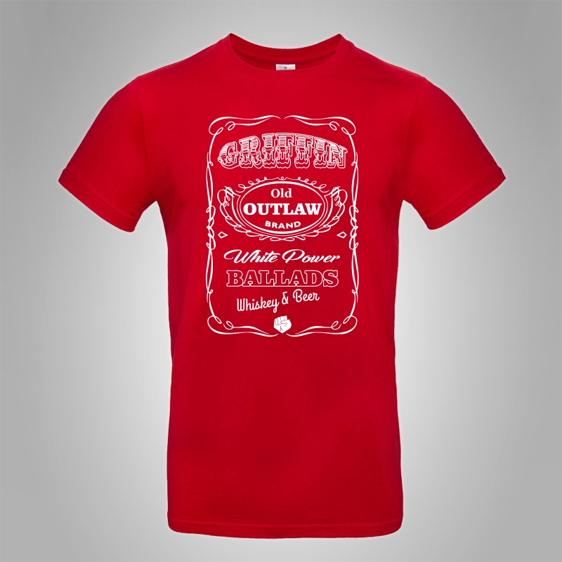 T-Shirt Griffin - White Power Ballads