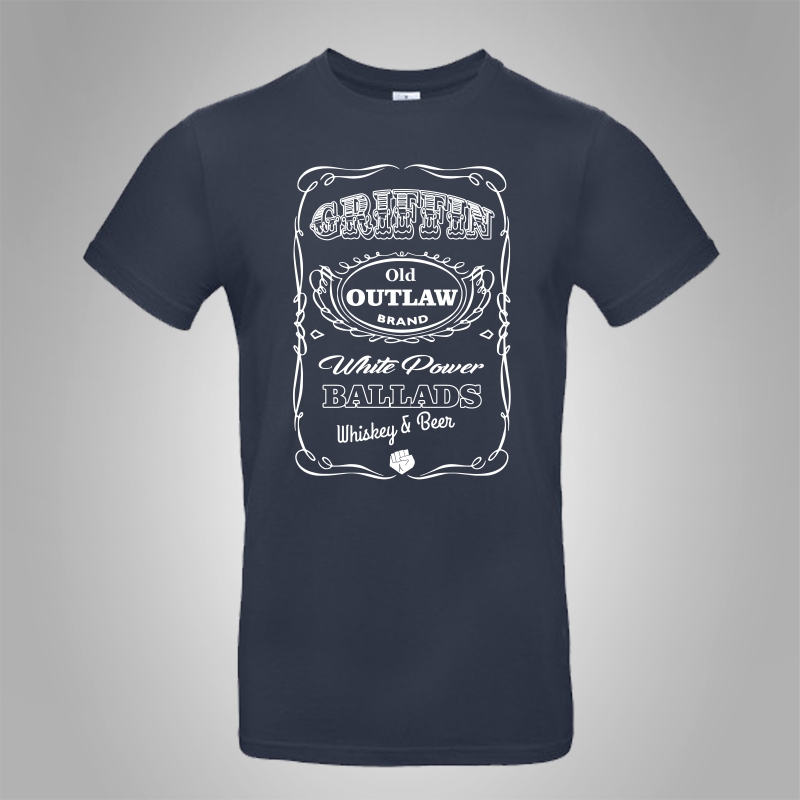 T-Shirt Griffin - White Power Ballads