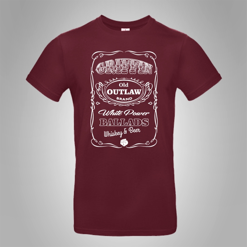 T-Shirt Griffin - White Power Ballads