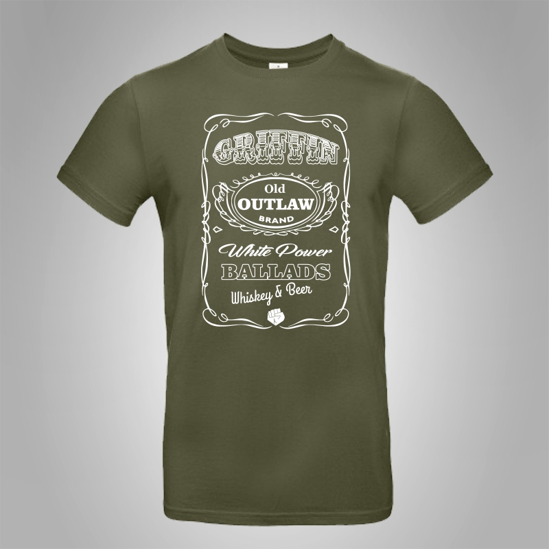 T-Shirt Griffin - White Power Ballads