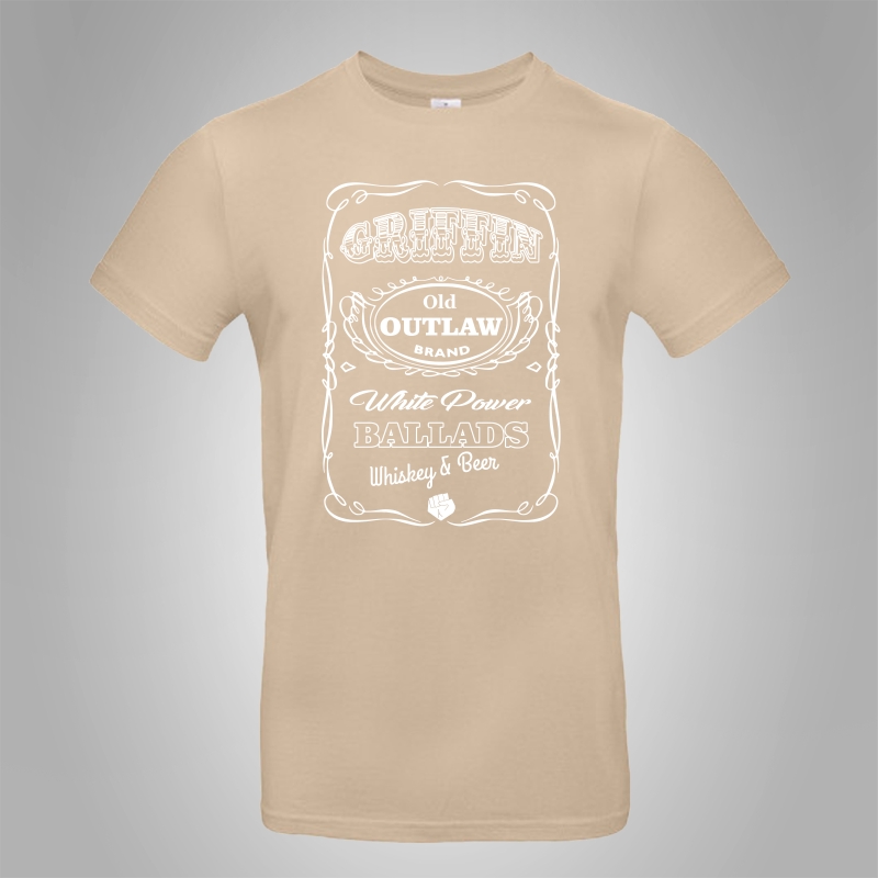 T-Shirt Griffin - White Power Ballads