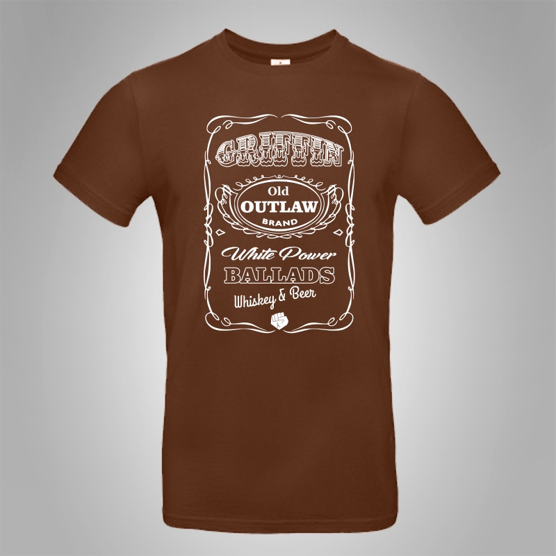 T-Shirt Griffin - White Power Ballads