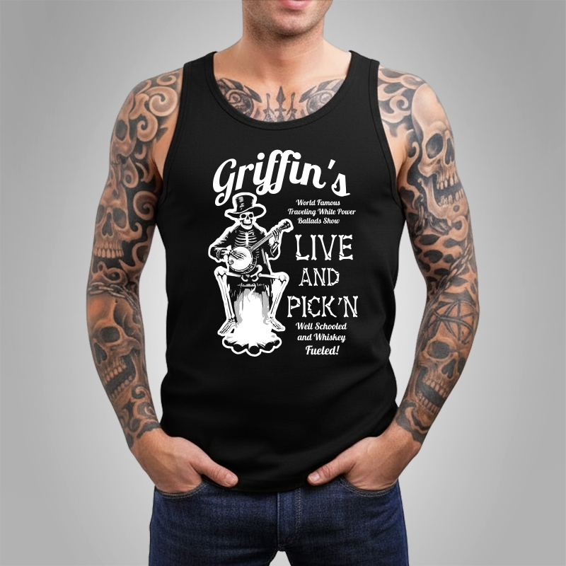 Tanktop Griffin - Live and Pick´n