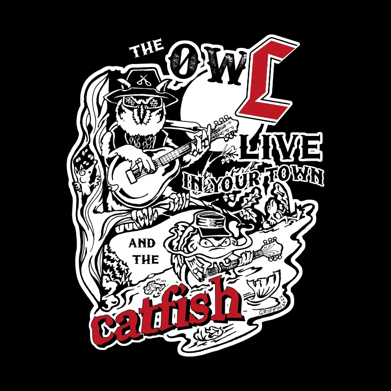 Frauen T-Shirt The OWL and the CATFISH