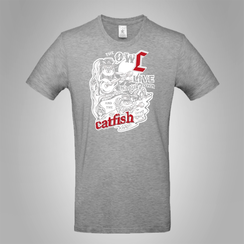 T-Shirt The OWL and the CATFISH