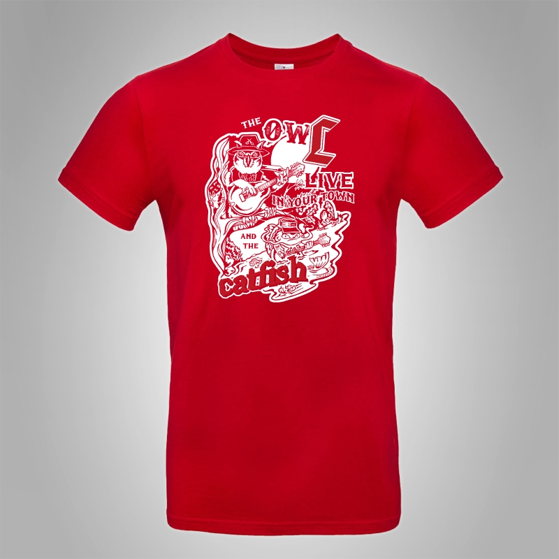 T-Shirt The OWL and the CATFISH