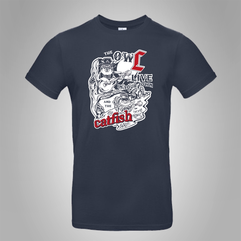 T-Shirt The OWL and the CATFISH