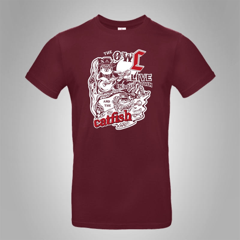 T-Shirt The OWL and the CATFISH