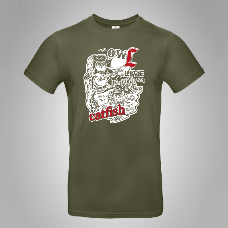 T-Shirt The OWL and the CATFISH