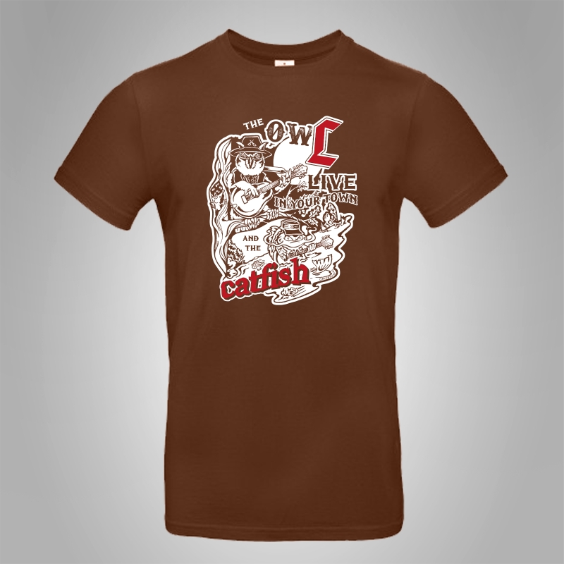 T-Shirt The OWL and the CATFISH