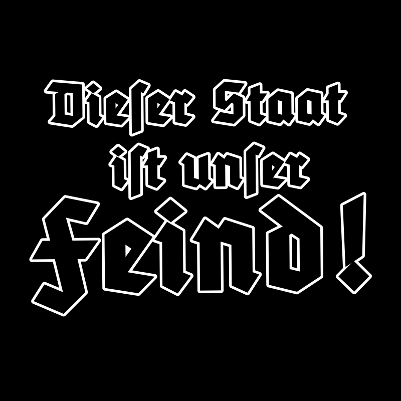 Die Lunikoff Verschw�rung T-Shirt Dieser Staat...