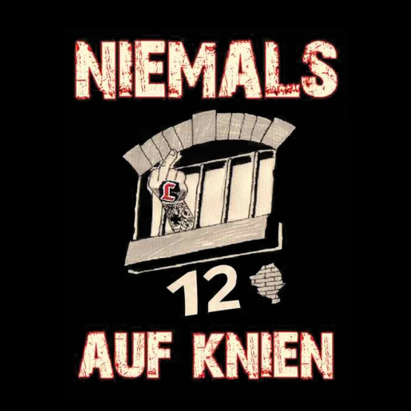 Die Lunikoff Verschw�rung T-Shirt Niemals auf Knien Schwarz