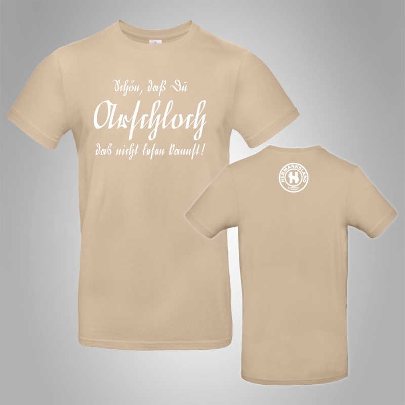 Hermannsland T-Shirt Arschloch