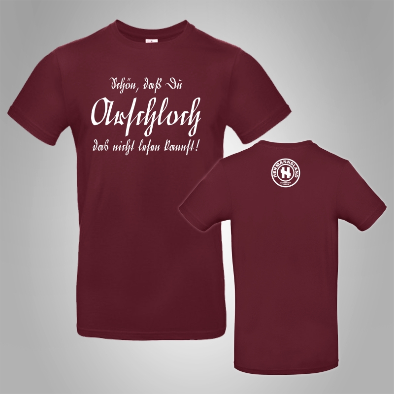 Hermannsland T-Shirt Arschloch
