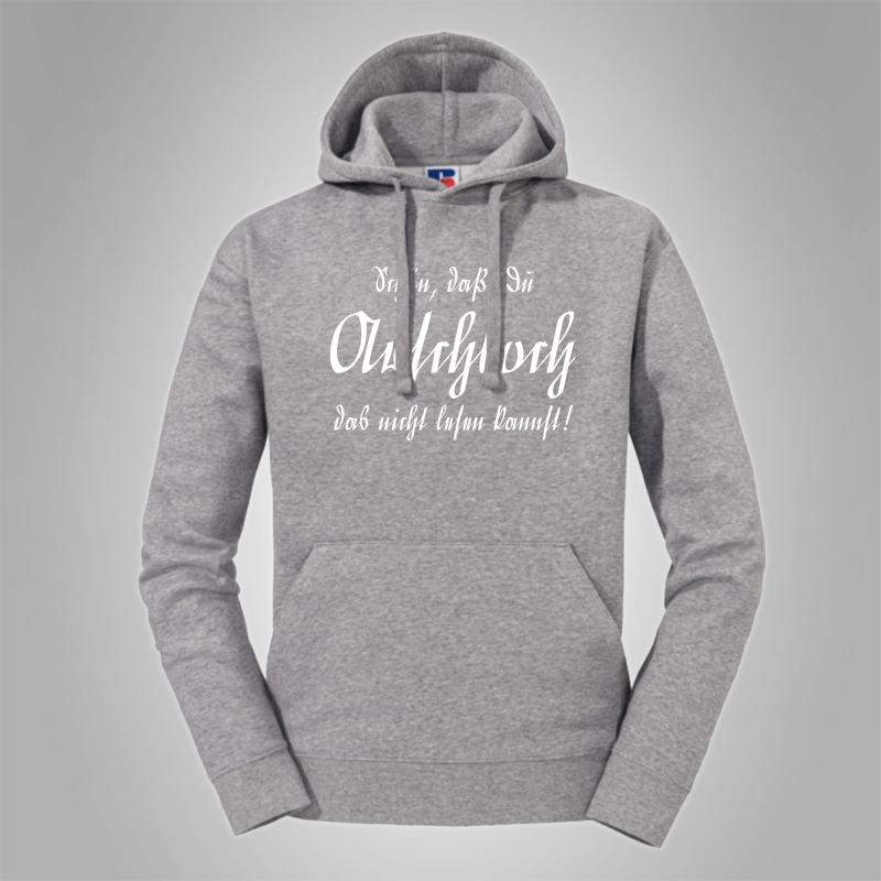 Kapuzenpullover Hermannsland Arschloch