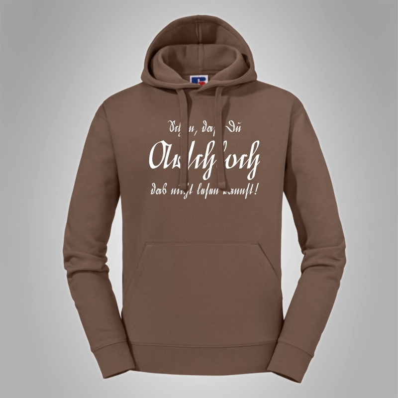 Kapuzenpullover Hermannsland Arschloch