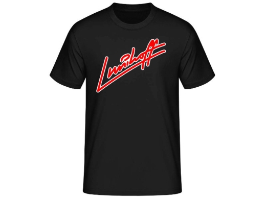 Lunikoff T-Shirt Unterschrift Schwarz Größe XXL