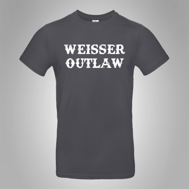 Hermannsland T-Shirt Weisser Outlaw Front Gro�