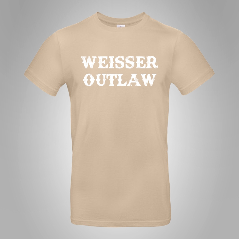 Hermannsland T-Shirt Weisser Outlaw Front Gro�