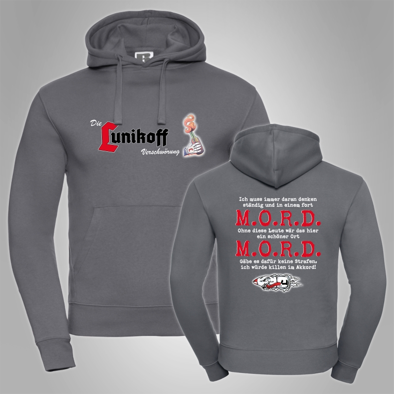 Kapuzenpullover Die Lunikoff Verschw�rung M.O.R.D.