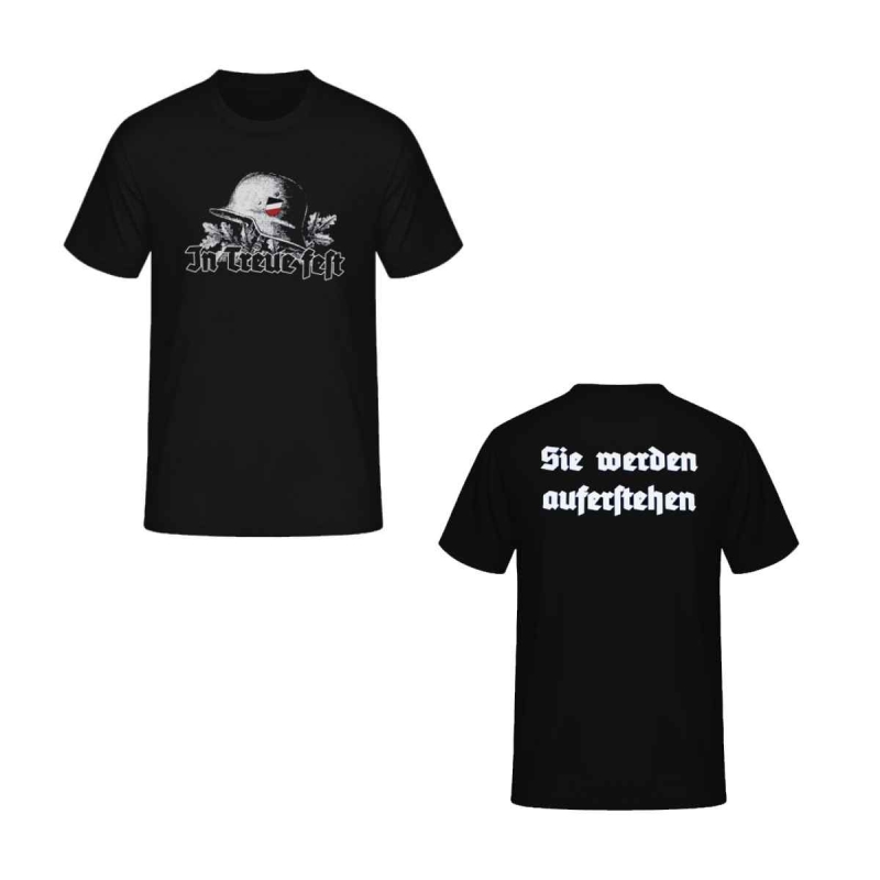 Hermannsland T-Shirt In Treue fest Schwarz