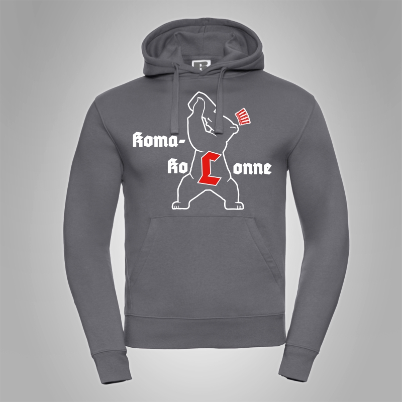 Kapuzenpullover Koma-Kolonne